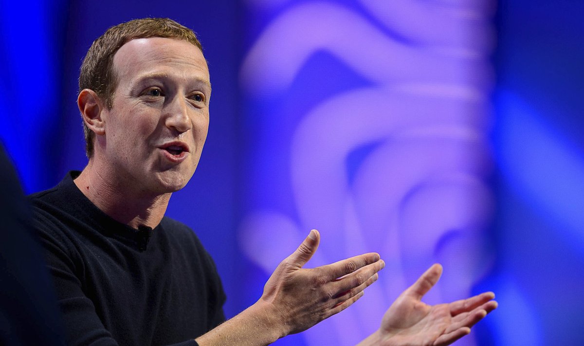 Meta aktsiate tugev tõus on Zuckerbergi vara väärtust kasvatanud. 