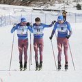 ВИДЕО: Российские лыжники устроили шоу на финише скиатлона