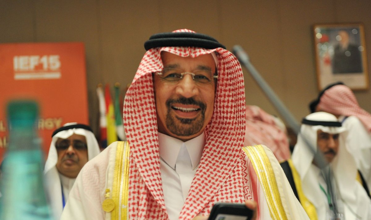 Saudi Araabia energeetikaminister Khaled al-Faleh.