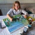10-летняя художница собрала более 55 тысяч евро на борьбу с раком. Ее сравнивают с Моне