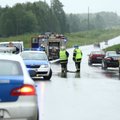 ФОТО с места аварии и КАРТА: В тяжелой аварии в Тартумаа погибли два человека