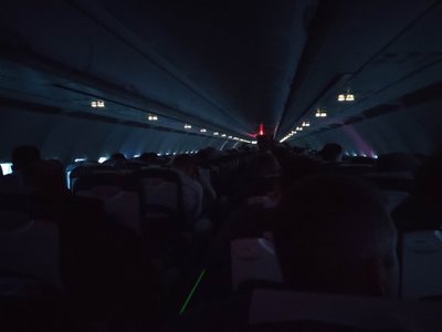 Фото читателя из самолета SmartLynx в Хургаду.