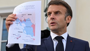 Macron: Ukraina võib kasutada prantslaste relvastust Venemaa baaside neutraliseerimiseks