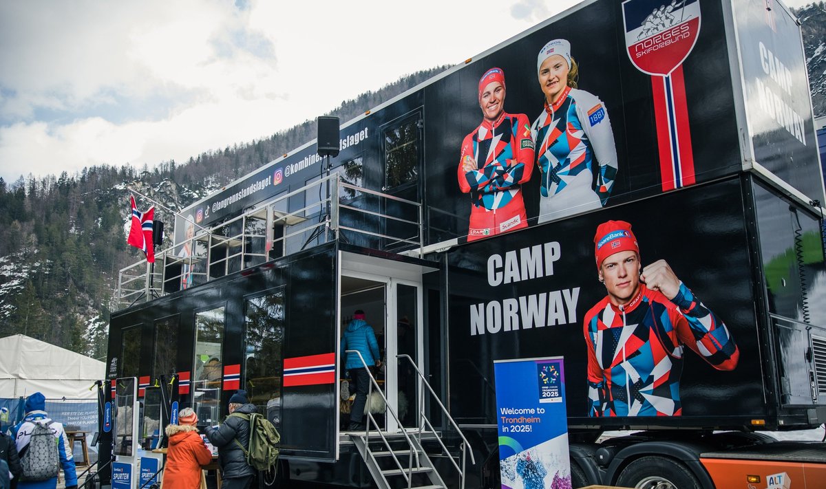 Planica 2023 norra VIP buss