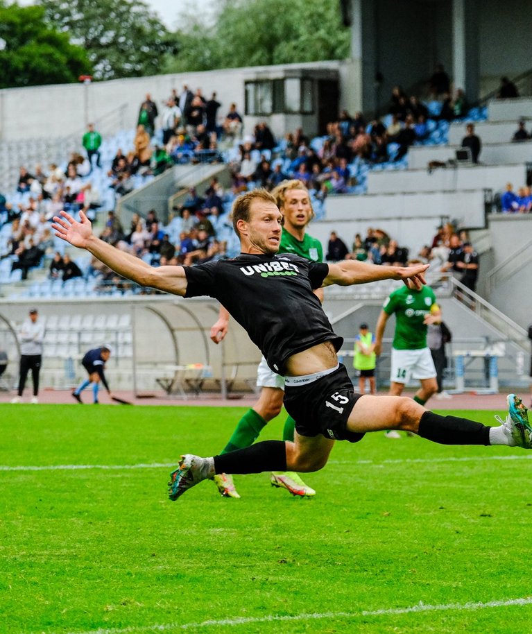Ragnar Klavan on Tallinna Kalevi keskkaitses nüüd kaasa teinud neli täismängu järjest.