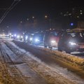 FOTOD: Avarii põhjustas Tallinnas ummiku