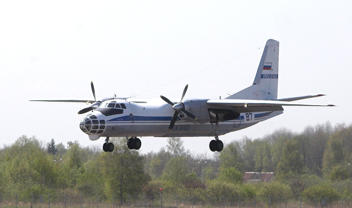 Eesti kohal vaatluslennu teinud Venemaa lennuk