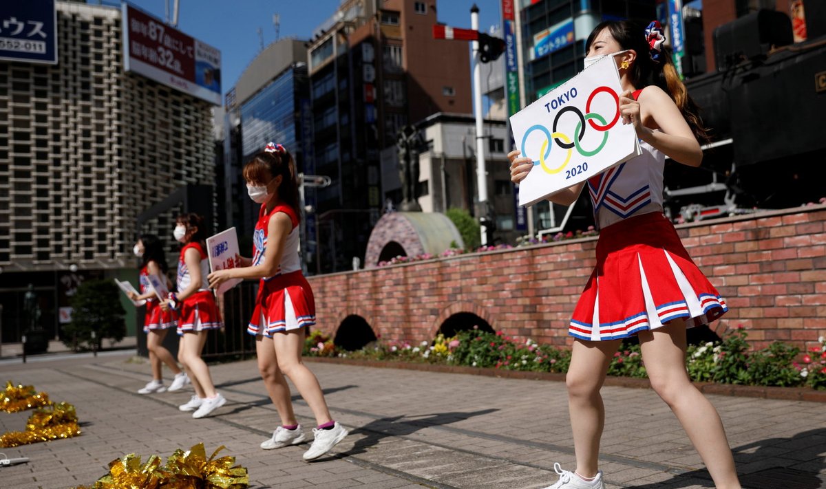 Tantsutüdrukud Tokyo olümpial