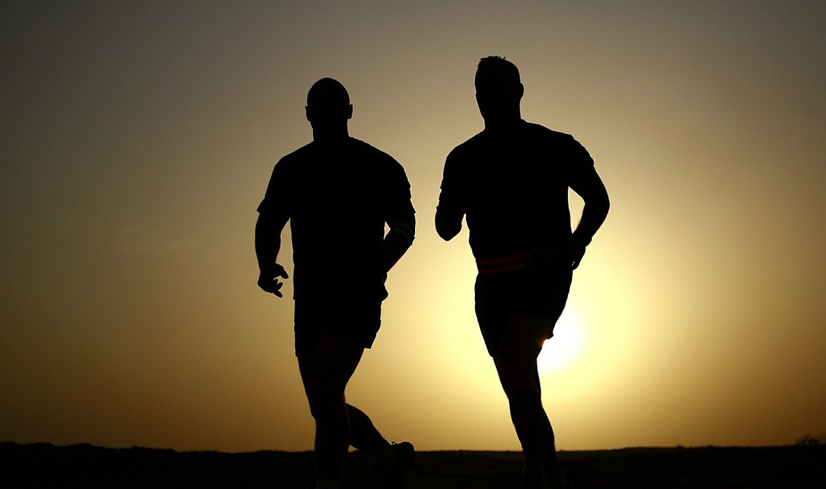 Jõukohane sportimine ja liikumine maandab südame-veresoonkonnahaiguste riski.