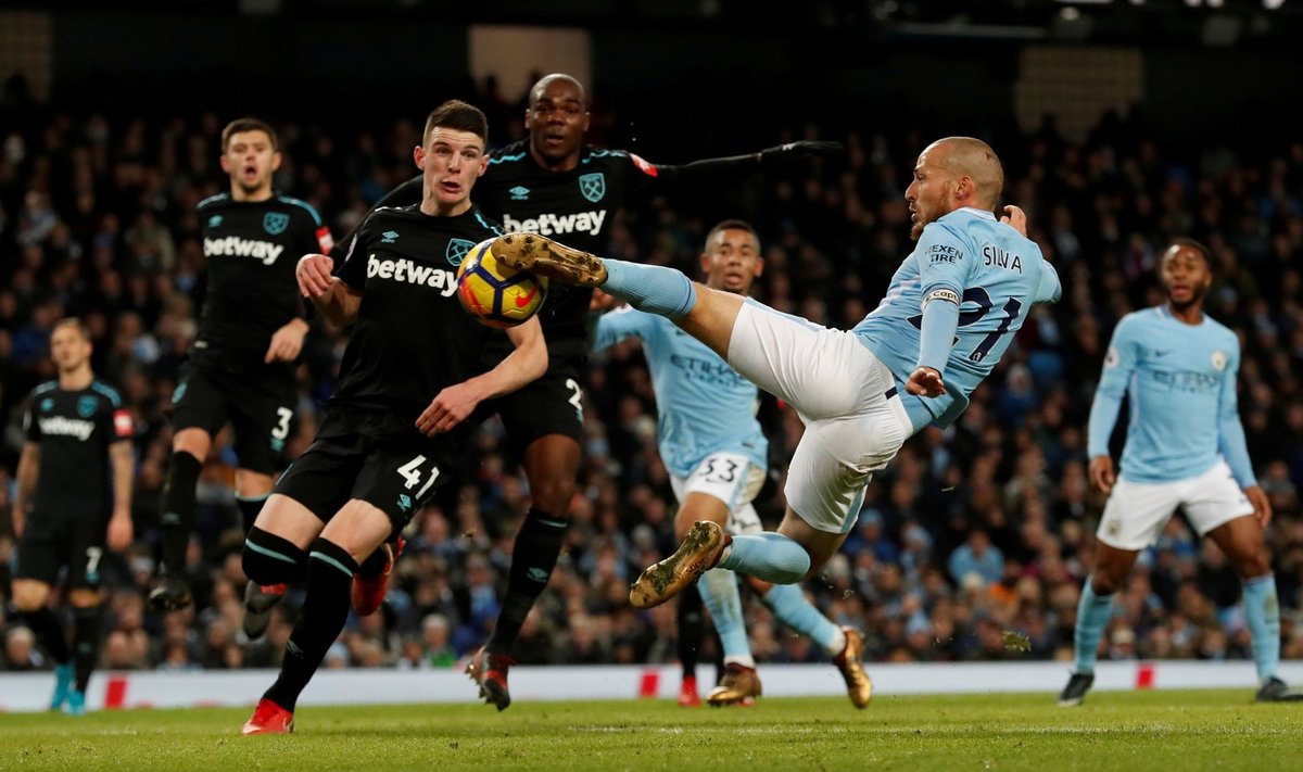 David Silva tõi Manchester City-le kolm punkti