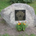 Tõstja Gustav Ernesaksale avati 120. sünniaastapäeval mälestuskivi