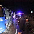 FOTOD: Tallinna-Tartu maanteel hukkus jalakäija