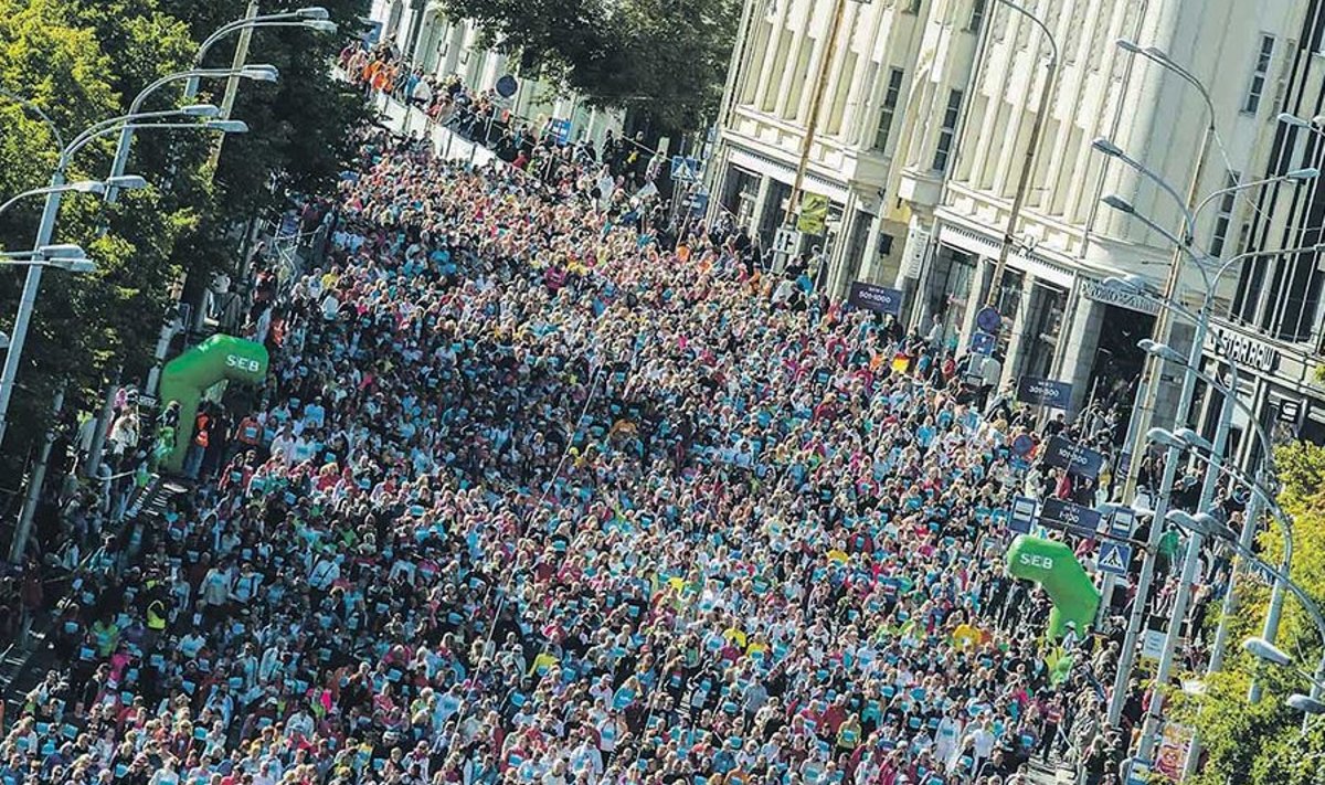 Aasta-aastalt huvitab tervisesport üha suuremat hulka inimesi. SEB Tallinna maratonil osales eelmisel aastal pea 18 800 tervisejooksjat ja -kõndijat. Tänavu on oodata, et senine osalejate rekord saab löödud.