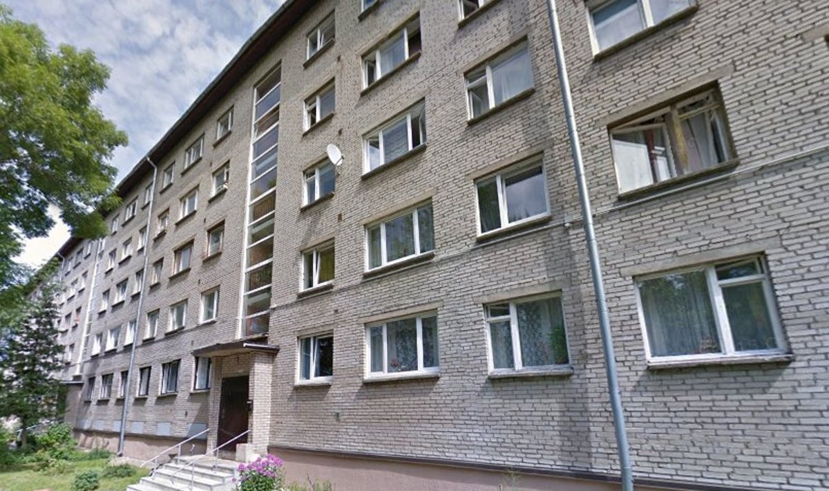 Narvas Võidu prospekt 9 asuv maja, mille ühes korteris juhtus üleeile gaasiseadmete ja ventilatsiooniprobleemide tõttu hirmus õnnetus.