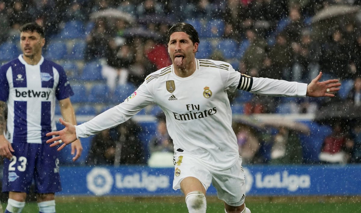 Sergio Ramos aitas Reali võidule.
