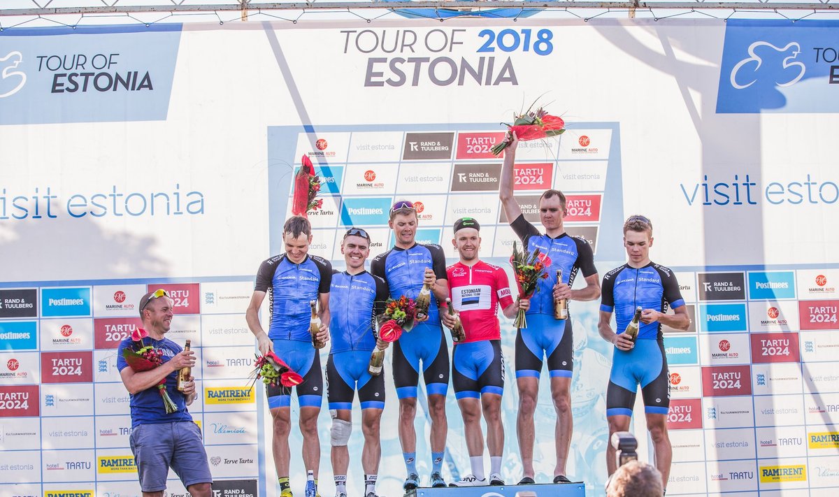 Tour of Estonia parim meeskond ei saanud individuaalses plaanis suurt midagi.