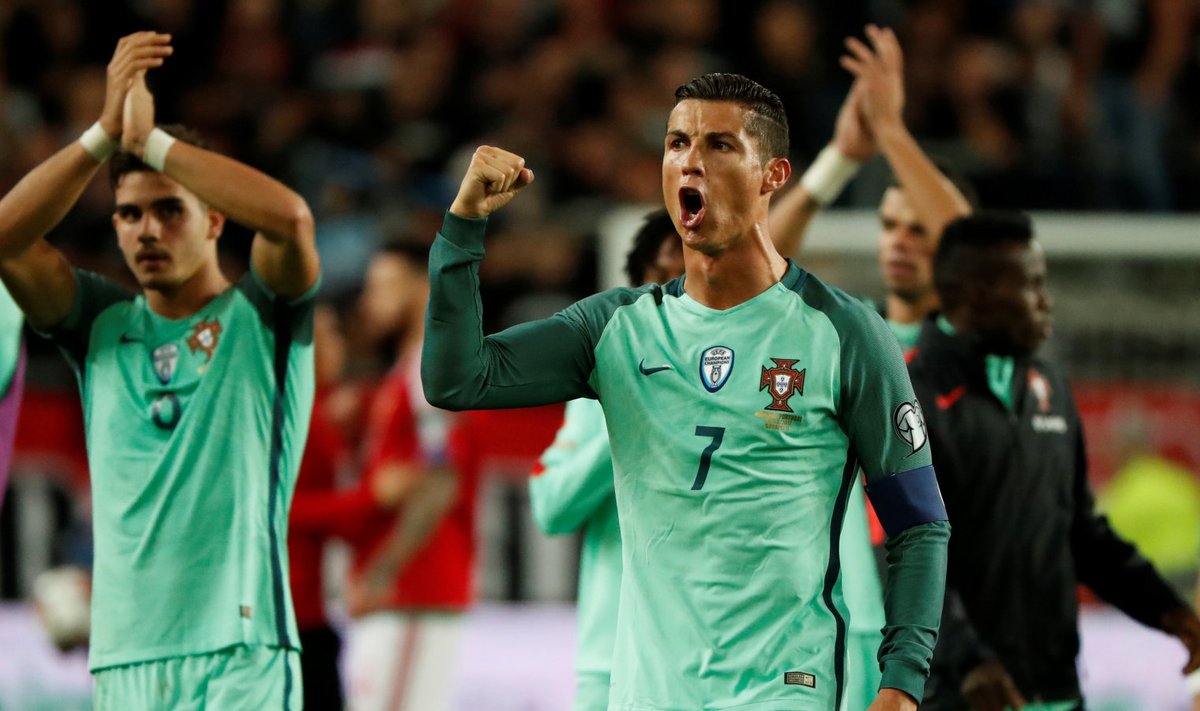 Selleks, et Cristiano Ronaldo saaks oma kuulsat sõjahüüdu teha, peavad ka Portugali koondise ülejäänud lülid tasemel olema.