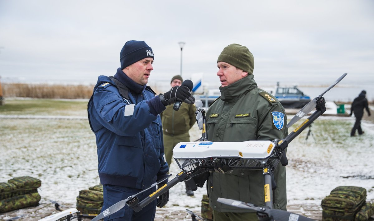 Eesti piirivalve sai 9 uut drooni