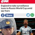 Venemaa saatkond andis Inglismaa jalgpalliliidule teravmeelse vastulöögi