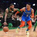 VIDEO | Irving ja Celtics alistasid põnevas vastasseisus Thunderi