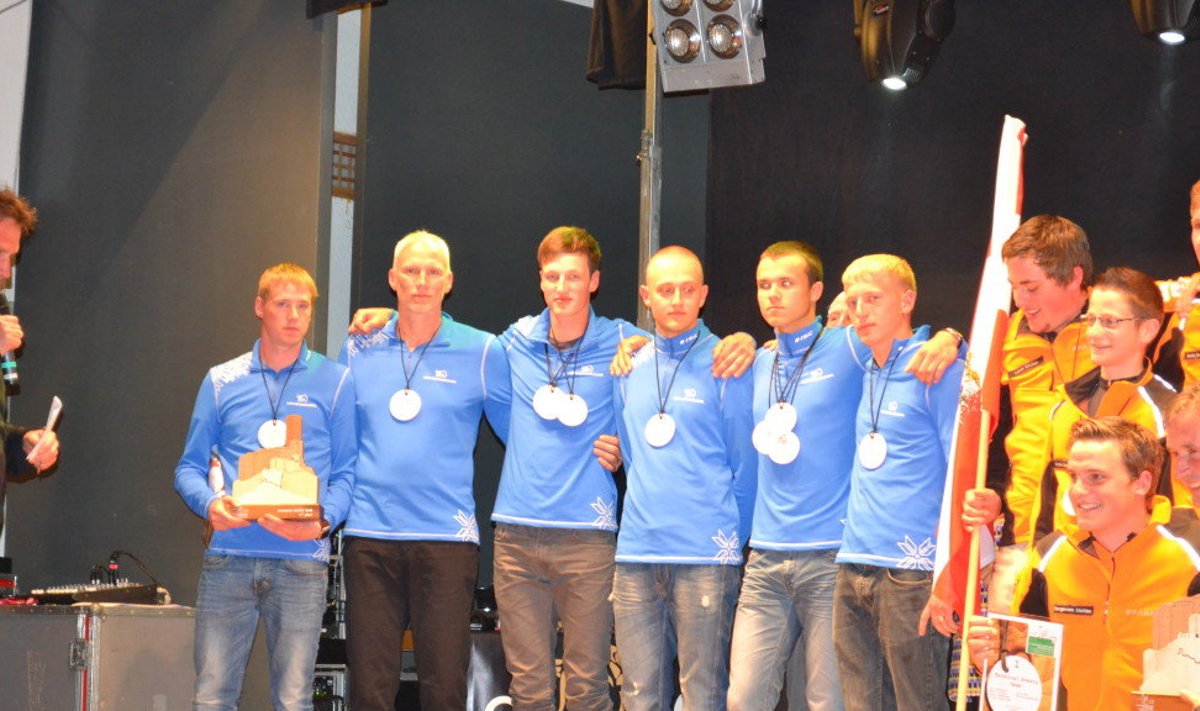Eesti võistkond eelmistel meistrivõistlustel.