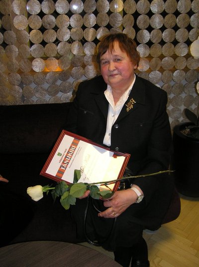 Maie Kork on Varbola pensionäride klubi eestvedaja.