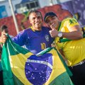 DELFI VIDEO ja FOTOD: Brasiilia fännide maruline kaasaelamine ja võidupidu jalgpalli MMi avamängul