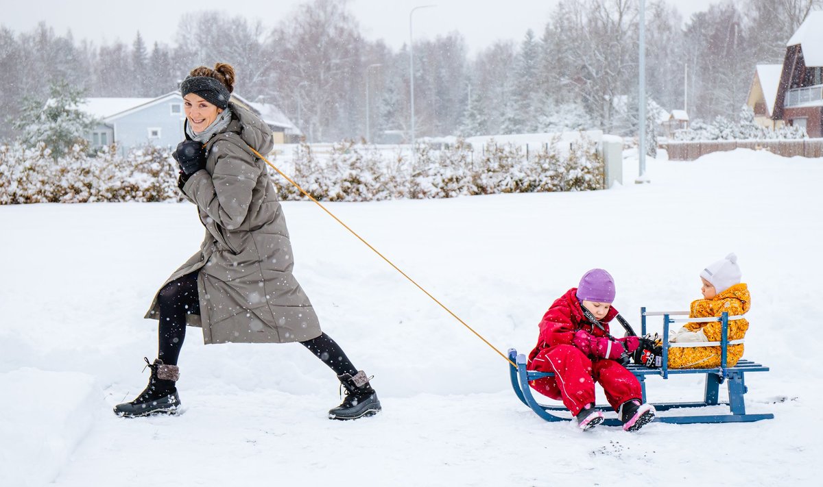 Kristiina, Frida ja Esme