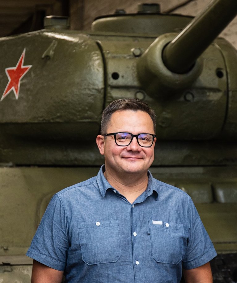 Директор Эстонского военного музея Хелар Лилль