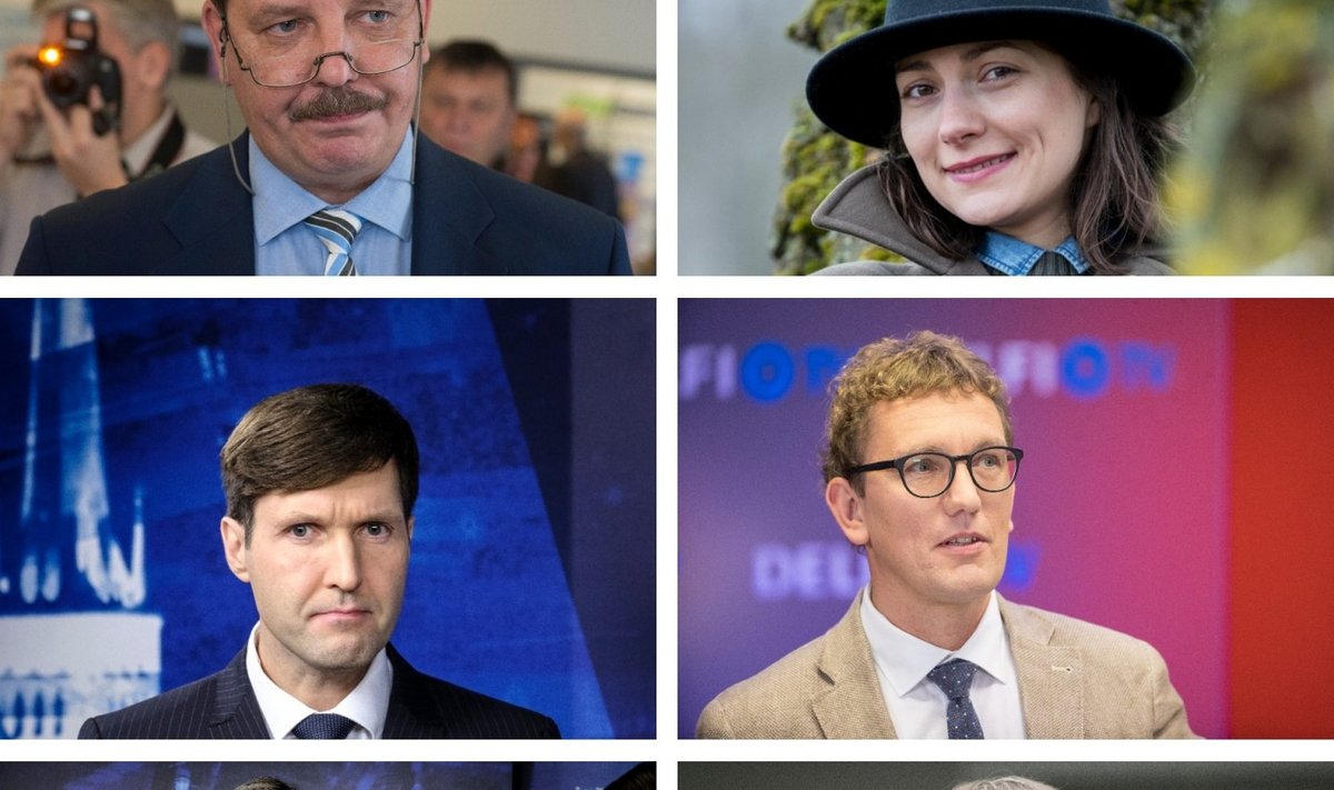 Suuremate erakondade linnapeakandidaadid Tallinnas