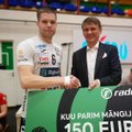 Eesti võrkpalli meistrivõistluste märtsikuu parimaks valiti Martti Juhkami