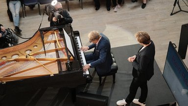 FOTOD | Solaris keskuses toodi publiku ette seitsmetunnine klaverikontsert