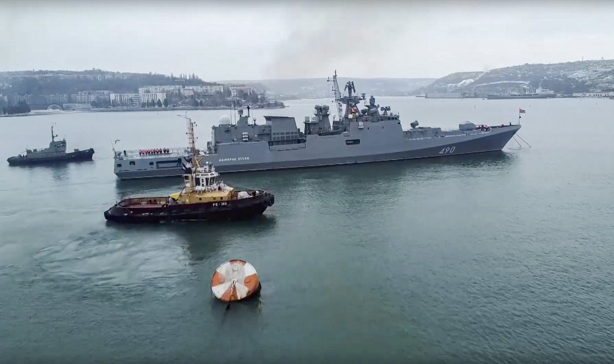 Иллюстративное фото. Учения морского флота России в Черном море