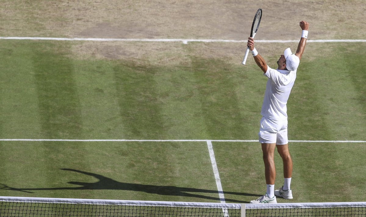 Wimbledonis meeste üksikmängu võitnud Novak Djokovic.