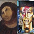 FOTOD: Ahv-Jeesus vs Ahv-Bowie! Untsu läinud seinamaalist on kiirelt saanud rahva naerualune