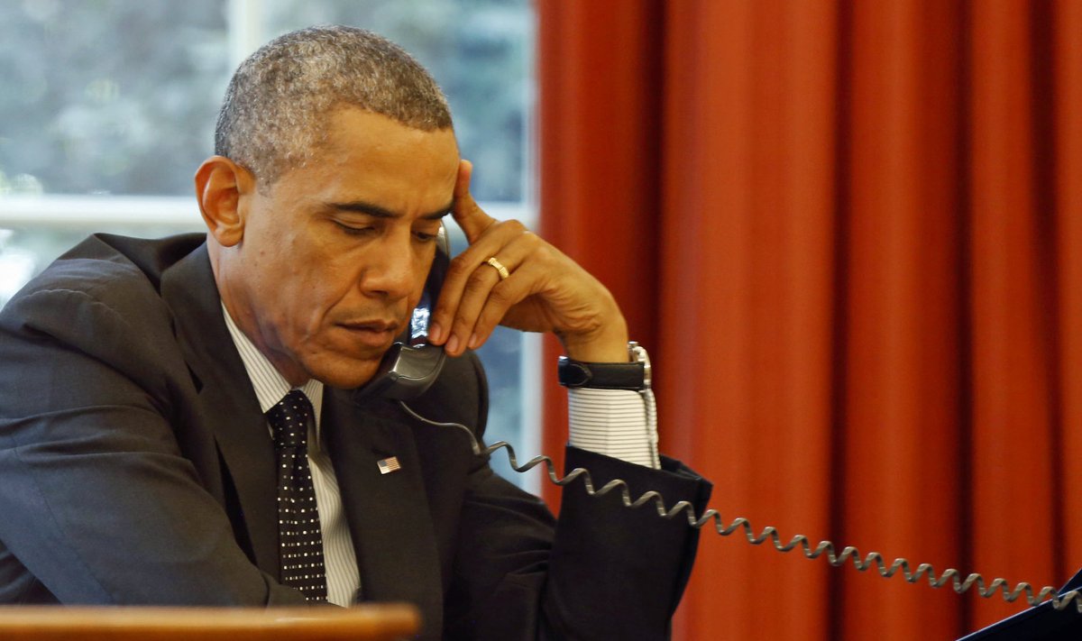 Obama helistamas.