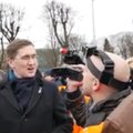 ВИДЕО: На марше легионеров в Риге Яак Мадисон и "кремлевский блогер" вступили в перепалку