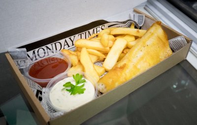 Fish'n'chips Eesti moodi, milles kohtuvad Inglismaa ja Peipsi.