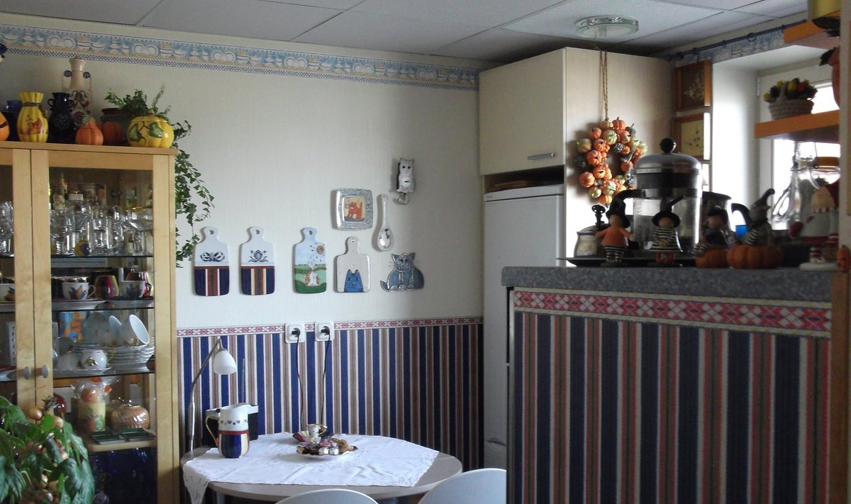 Fotovõistlus "Köök minu kodus": 30 aastat vana triibuline köök