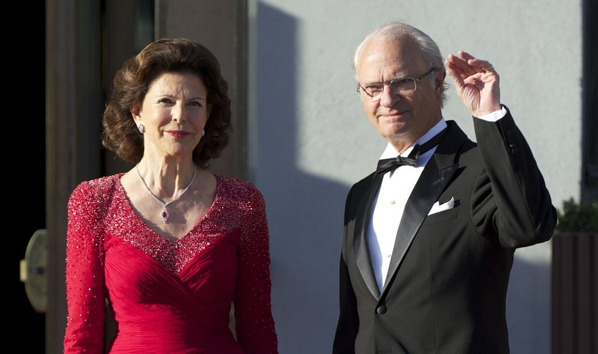 ROOTSI KUNINGANNA Silvia ja kuningas Carl XVI Gustaf.