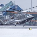 ФОТО: В Таллинне был замечен вертолет, на котором Янукович три года назад покинул Киев