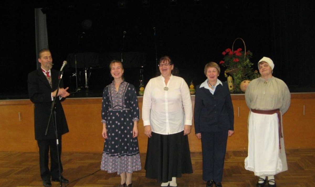Kitzberg ja tema kirjanduslikud naised (Foto: Enn Sarv)