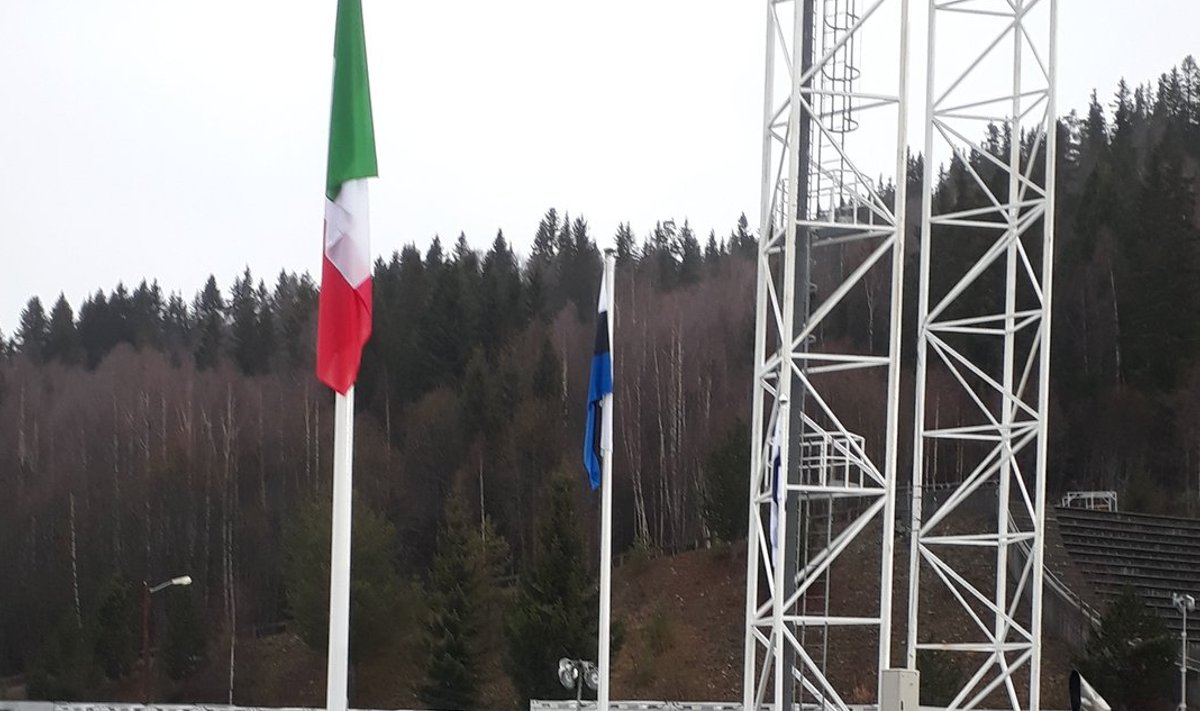 Eesti lipp Lillehammeris