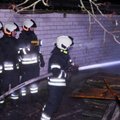 ФОТО | Пожар, который устроили дети, тушили спасатели из трех команд