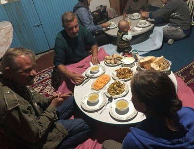 Ужин в гостях у эстонской семьи