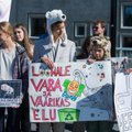 FOTOD ja VIDEO: Loomasõbrad kogunesid ühtse väena Eestisse saabuva tsirkuse vastu meelt avaldama