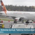 Smartlynx Estonia lennuk Tallinna lennuväljal