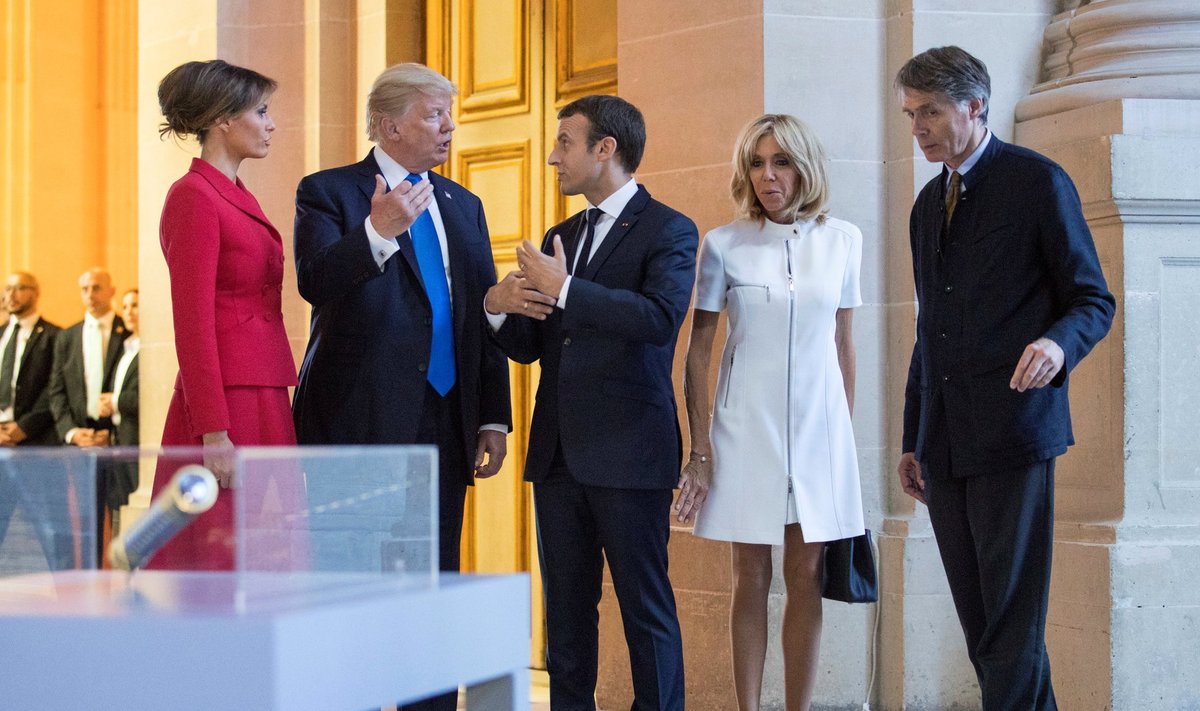 Trump väisab Pariisi
