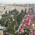 В Варшаве тысячи людей вышли на антиправительственную акцию после задержания бывшего главы МВД Польши и его заместителя