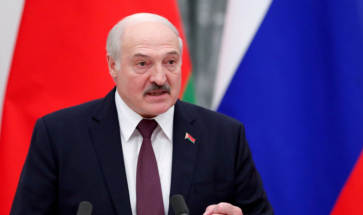 Valgevene president Aljaksandr Lukašenka 9. septembril Moskvas pärast kõnelusi Vladimir Putiniga.